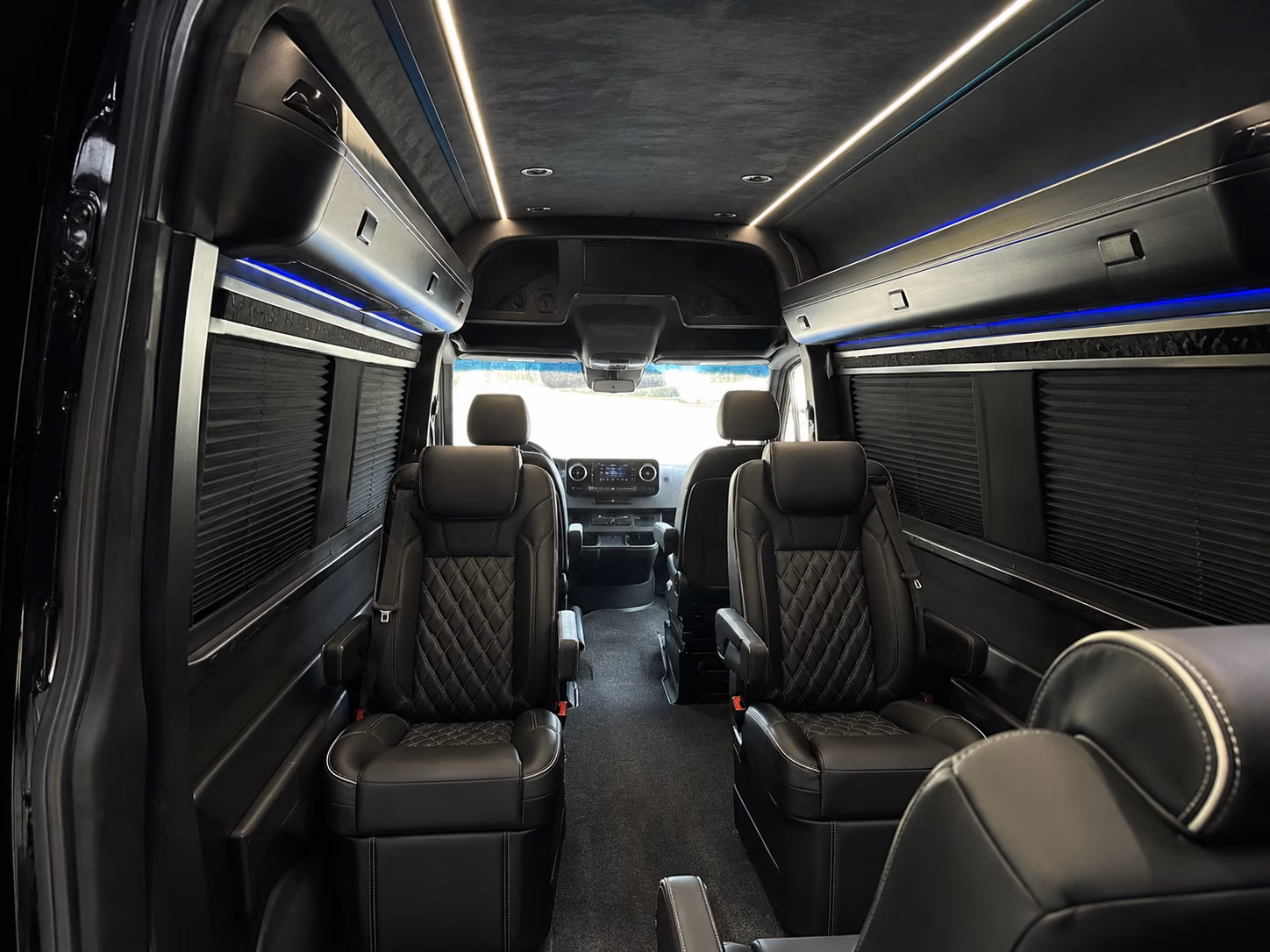 santa clarita employee transportation onboard seating