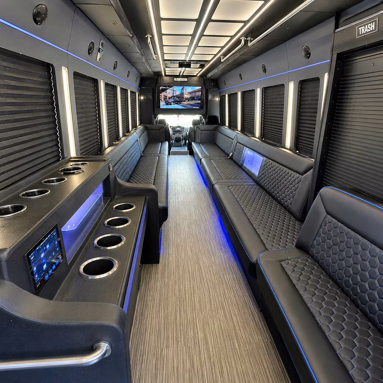 santa clarita night on town party bus rental