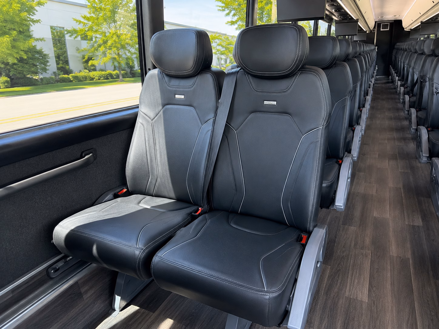 santa clarita sporting event transportation onboard seating