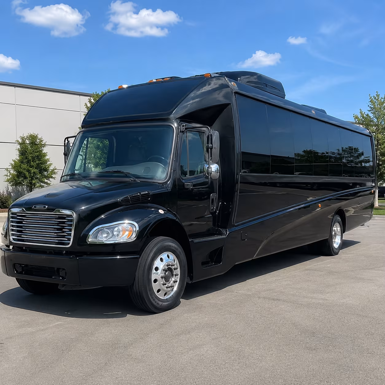 when your venue is up a canyon road the right bus size makes all the difference