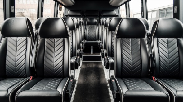 18 passenger minibus inside lancaster