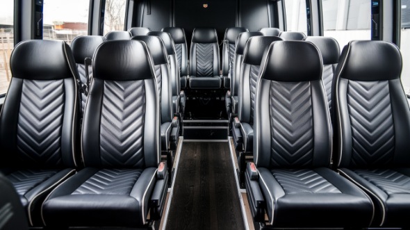 20 passenger minibus inside lancaster