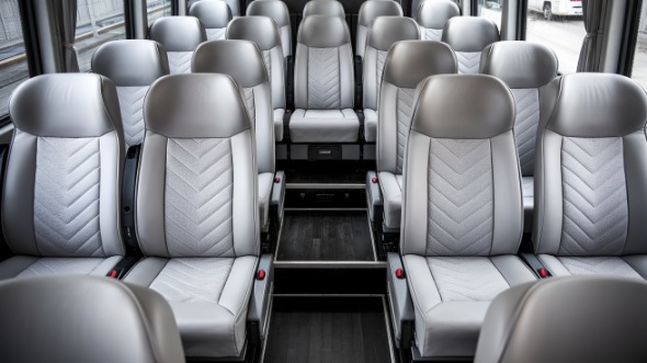 30 passenger minibus inside lancaster