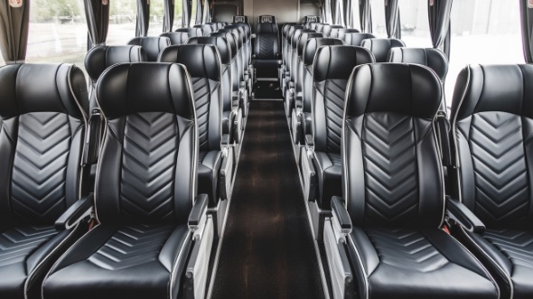 56 passenger charter bus rental lancaster