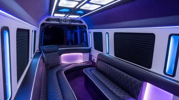 party bus rental interior lancaster
